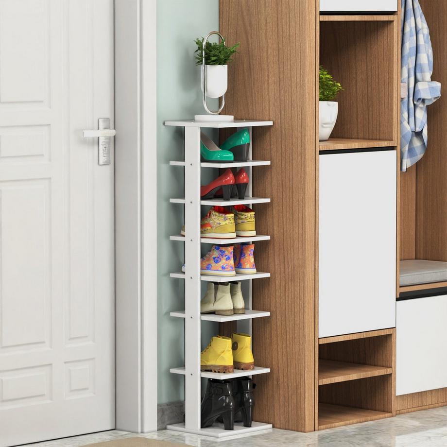 Northix Scarpiera, organizer verticale a 8 ripiani  