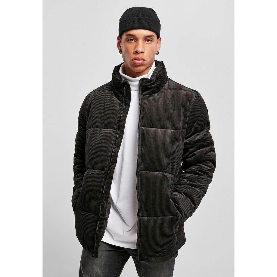 URBAN CLASSICS Boxy Corduroy Puffer Jacke  