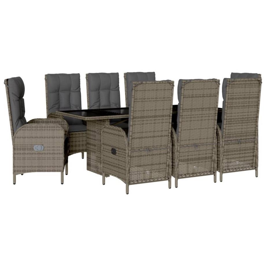 VidaXL Garten essgruppe poly-rattan  