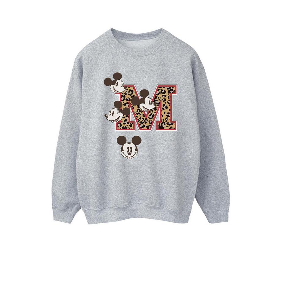 Disney Mickey Mouse Felpa Stampa Leopardata  