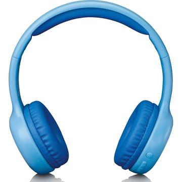 LENCO HPB-110 KIDS KOPFH�RER BT BLAU 85DB LIMITE AKKU STICKERS AURICOLARE CON CAVO E SENZA CAVO A PADIGLIONE MICRO-USB BLUETOOTH BLU