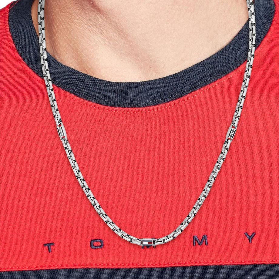 TOMMY HILFIGER  Vergoldet Edelstahl Halskette 