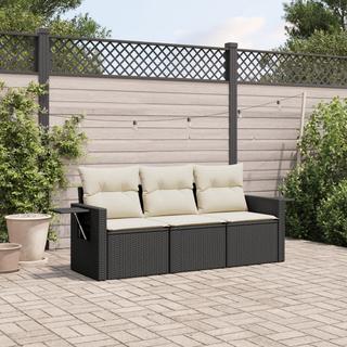 VidaXL set divano da giardino Polirattan  