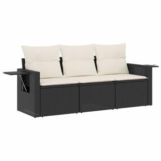 VidaXL set divano da giardino Polirattan  