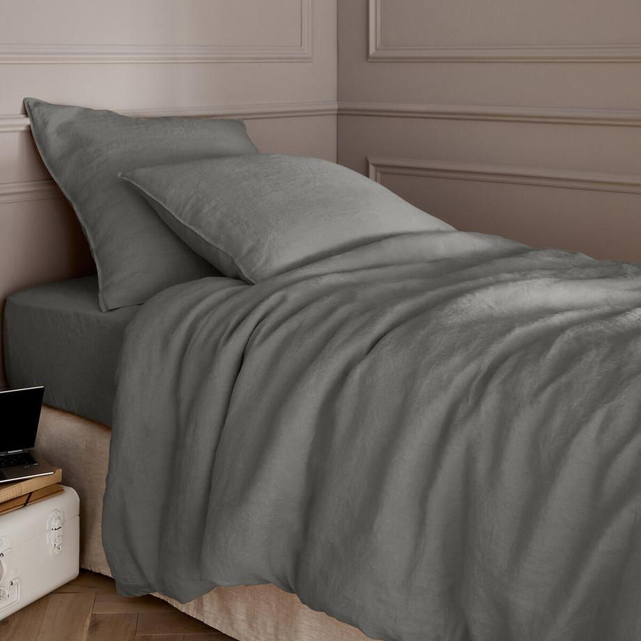 Housse de couette enfant lin lavé