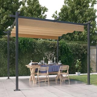 VidaXL Tonnelle de jardin tissu  