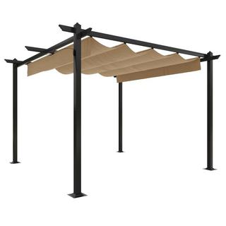 VidaXL Tonnelle de jardin tissu  