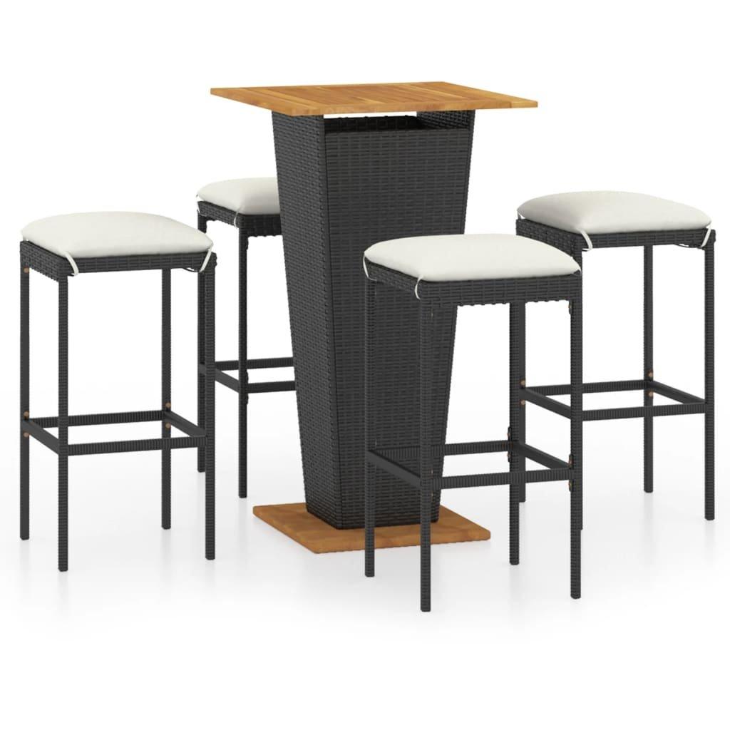 VidaXL Bar-set poly-rattan  