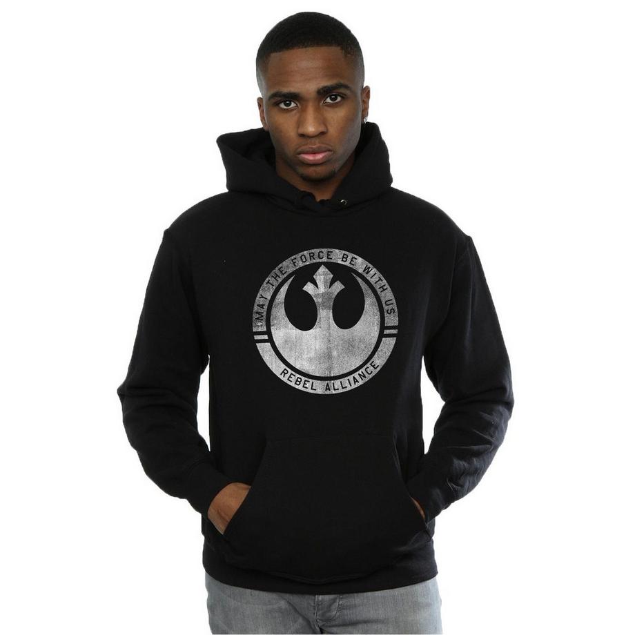 STAR WARS Rogue One May The Force Be With Us Felpa con cappuccio  