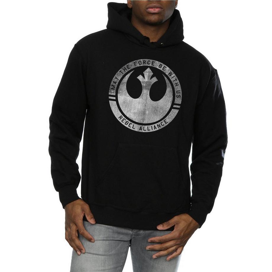 STAR WARS Rogue One May The Force Be With Us Felpa con cappuccio  