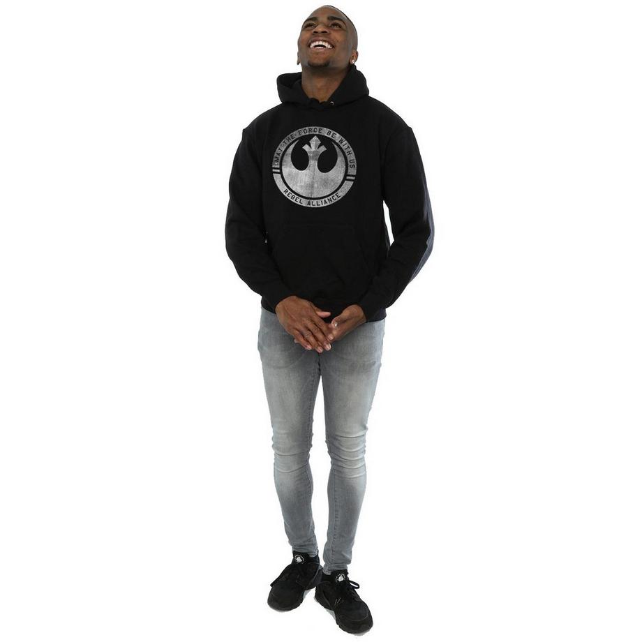 STAR WARS Rogue One May The Force Be With Us Felpa con cappuccio  