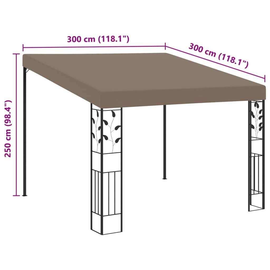 VidaXL Belvédère tissu  