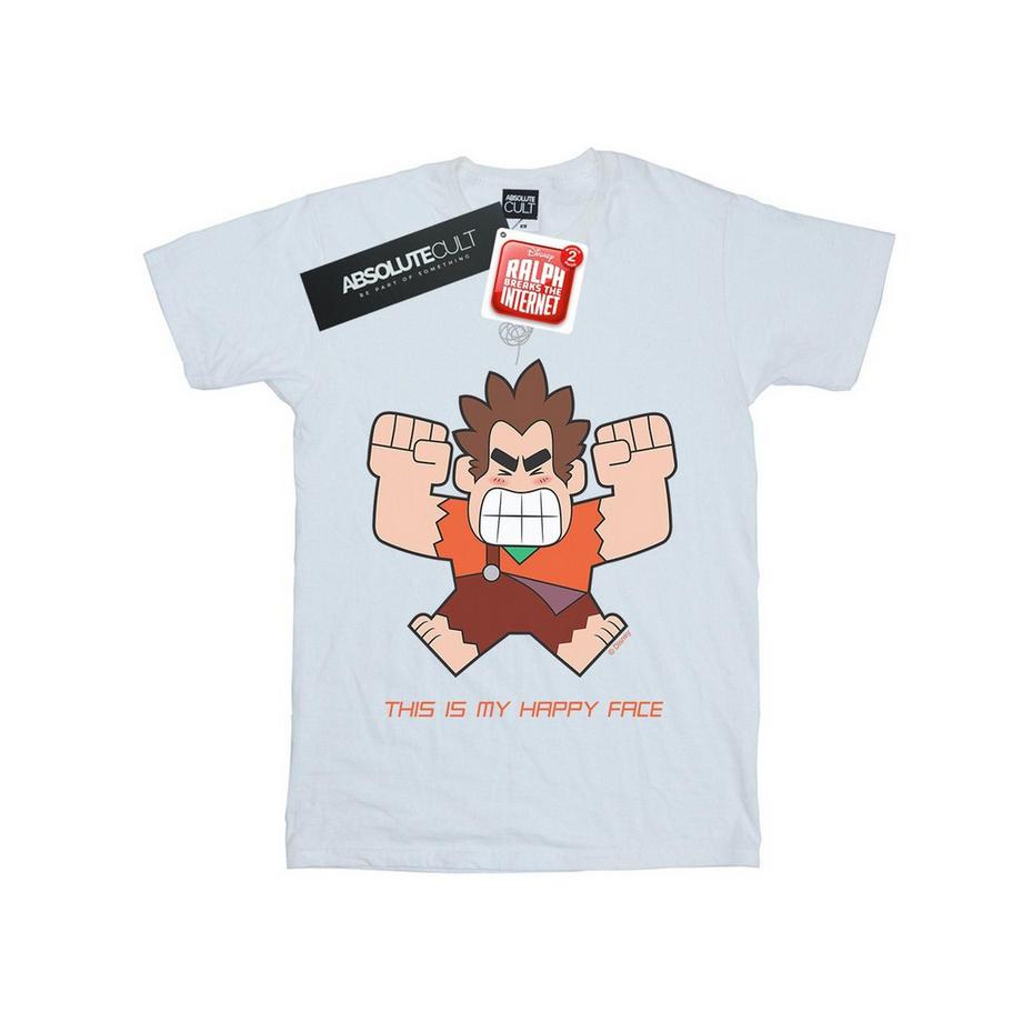 Wreck It Ralph Maglietta Faccia Felice