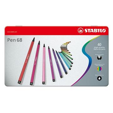 STABILO Fasermaler Pen 68 6840-6 40er Etui