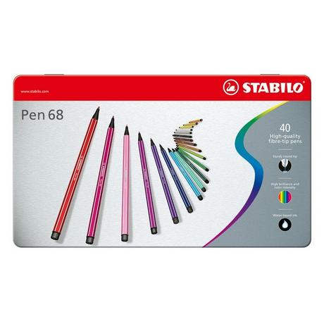 STABILO STABILO Fasermaler Pen 68 6840-6 40er Etui  