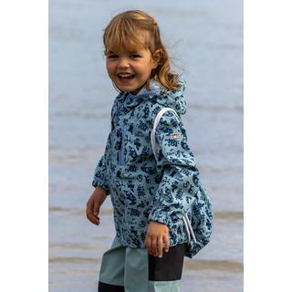 Rukka  Kinder Regenjacke Travelino blue surf monster 