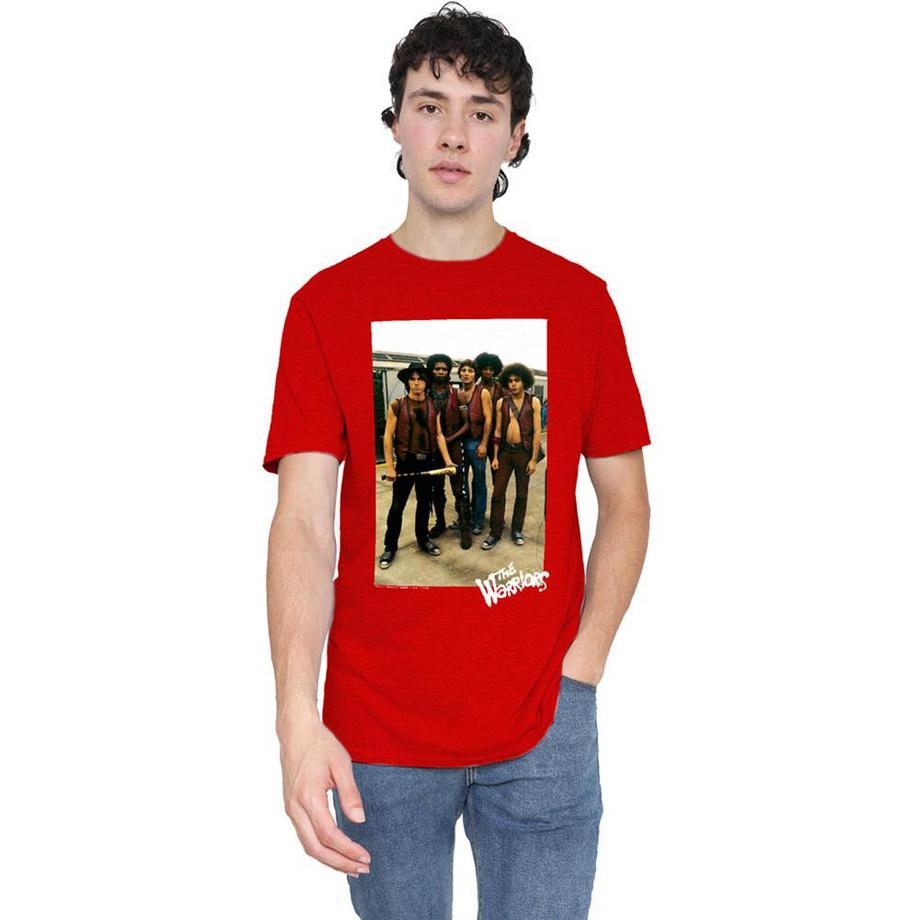 The Warriors T-Shirt Meliert avec Imprimé  