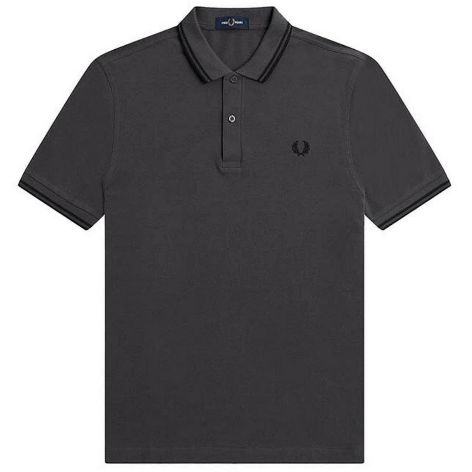 Polo Motiftyle Col À Double Rayure