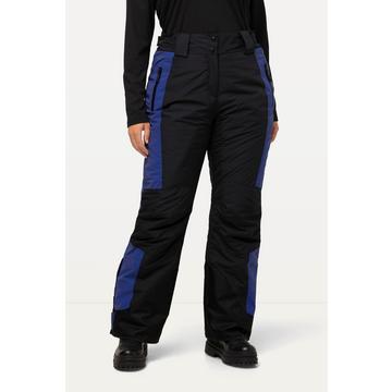 Pantalon de ski imperméable avec élément réfléchissant, fermeture à scratch et jupe pare-neige