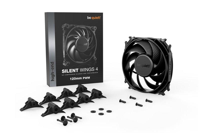 BE QUIET!  ! SILENT WINGS 4 | 120mm PWM Case per computer Ventilatore 12 cm Nero 1 pz 