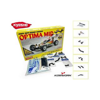 Kyosho  Buggy Optima Mid Koswork Edition, 4WD, 1:10, Bausatz 