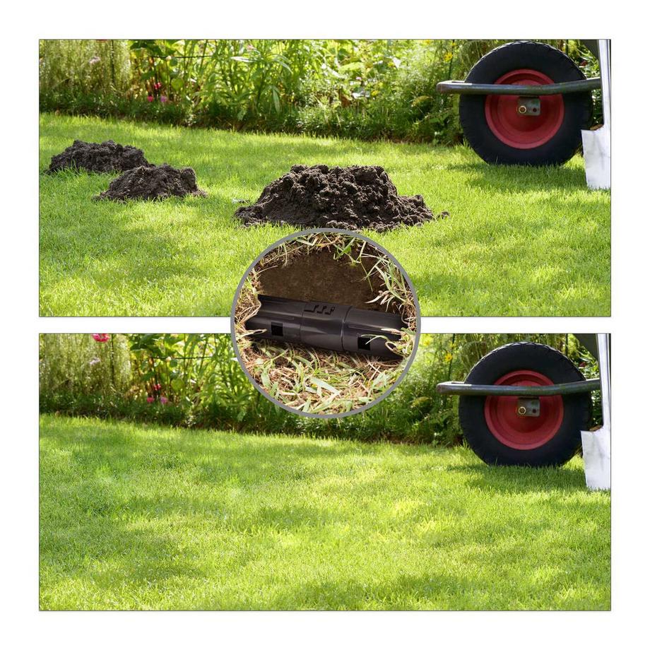 B2X Maulwurfsfalle Lebendfalle 2er Set  