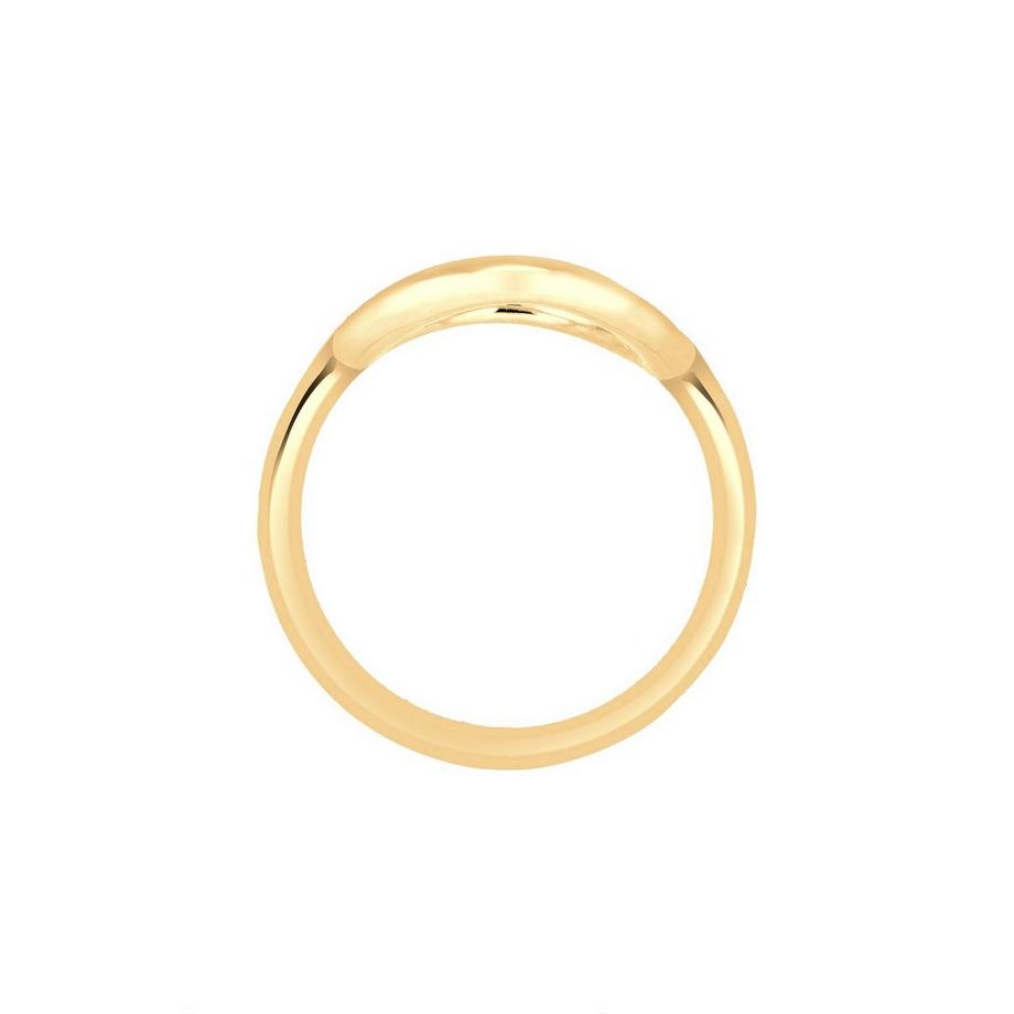 Elli  Bague Femmes Cercle Rond Géo Statement 