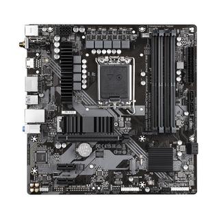 Gigabyte  B760M DS3H AX DDR4 Motherboard - Unterstützt Intel Core 14. Generation CPUs, 6+2+1 Phasen Digital VRM, bis zu 5333MHz DDR4 (OC), 2xPCIe 4.0 M.2, Wi-Fi 6E, 2.5GbE LAN, USB 3.2 Gen2 