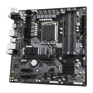 Gigabyte  B760M DS3H AX DDR4 Motherboard - Unterstützt Intel Core 14. Generation CPUs, 6+2+1 Phasen Digital VRM, bis zu 5333MHz DDR4 (OC), 2xPCIe 4.0 M.2, Wi-Fi 6E, 2.5GbE LAN, USB 3.2 Gen2 