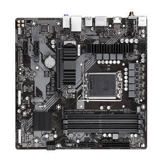 Gigabyte  B760M DS3H AX DDR4 Motherboard - Unterstützt Intel Core 14. Generation CPUs, 6+2+1 Phasen Digital VRM, bis zu 5333MHz DDR4 (OC), 2xPCIe 4.0 M.2, Wi-Fi 6E, 2.5GbE LAN, USB 3.2 Gen2 