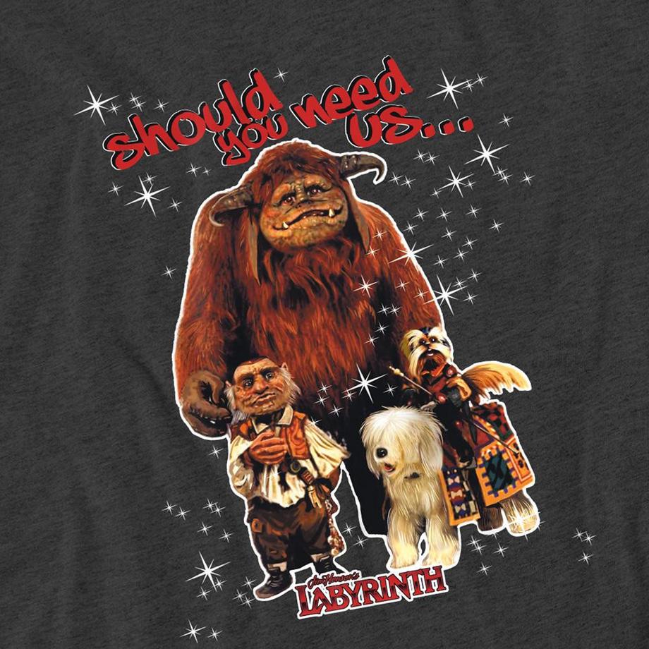 Labyrinth T-Shirt Should You Need Us  