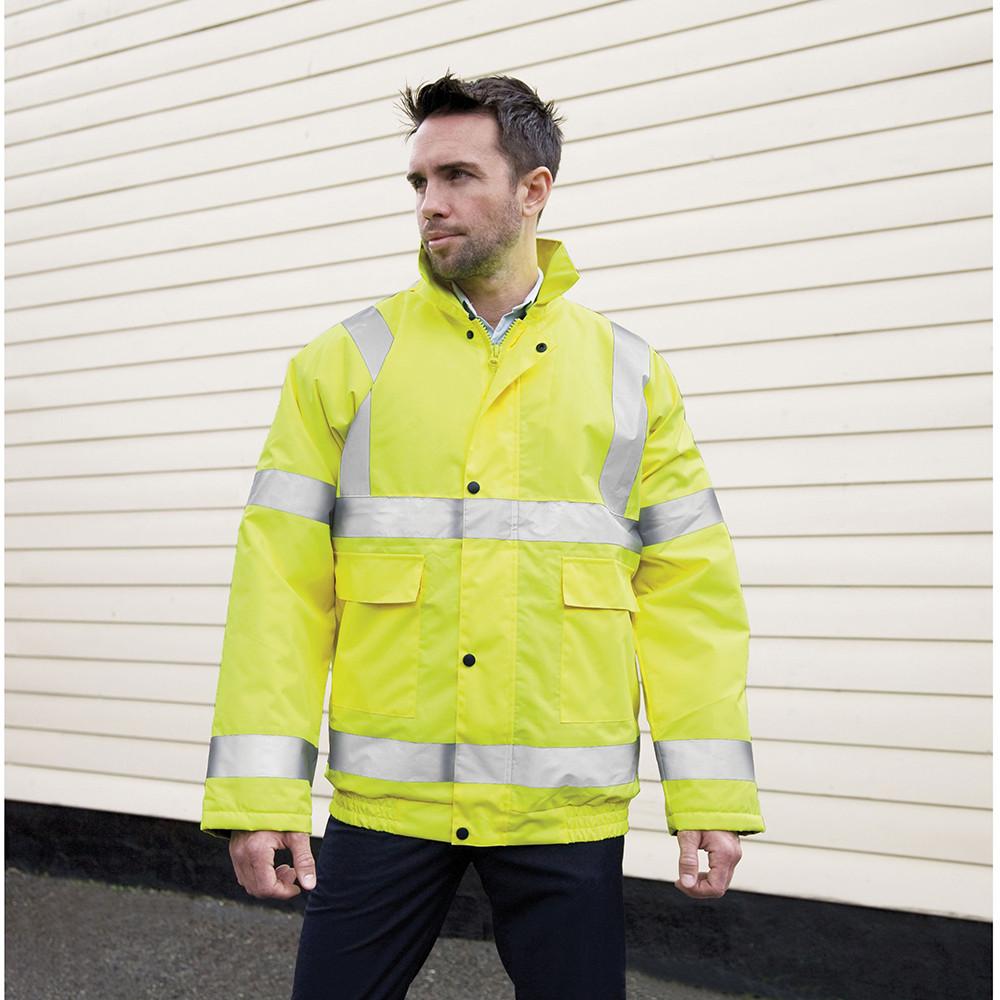 Result  Core High Viz Winter Jacke, Wasser und Wind abweisend 