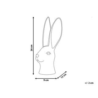 Beliani Accessoire Décoratif en Céramique Traditionnel GUERANDE  