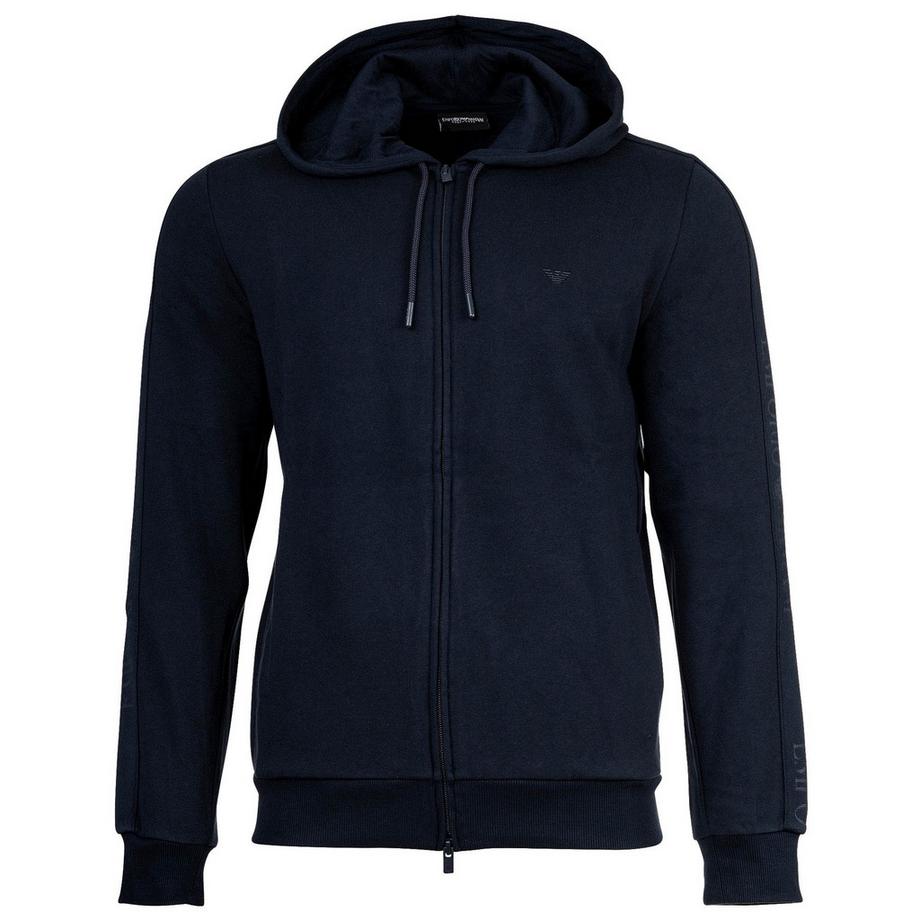 EMPORIO ARMANI Basic Terry Bequem sitzende Sweatjacke  