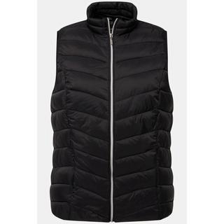 Ulla Popken  Gilet HYPRAR trapuntato, funzionale e idrorepellente con tasche con zip 