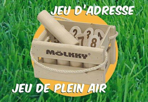 TACTIC  Molkky Tactic Luxus-Version Bowling-Spiel 