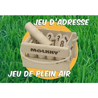 TACTIC  Molkky Tactic Luxus-Version Bowling-Spiel 