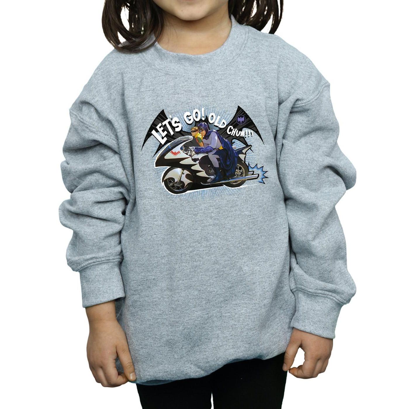 DC COMICS  Bat Bike Sweatshirt 