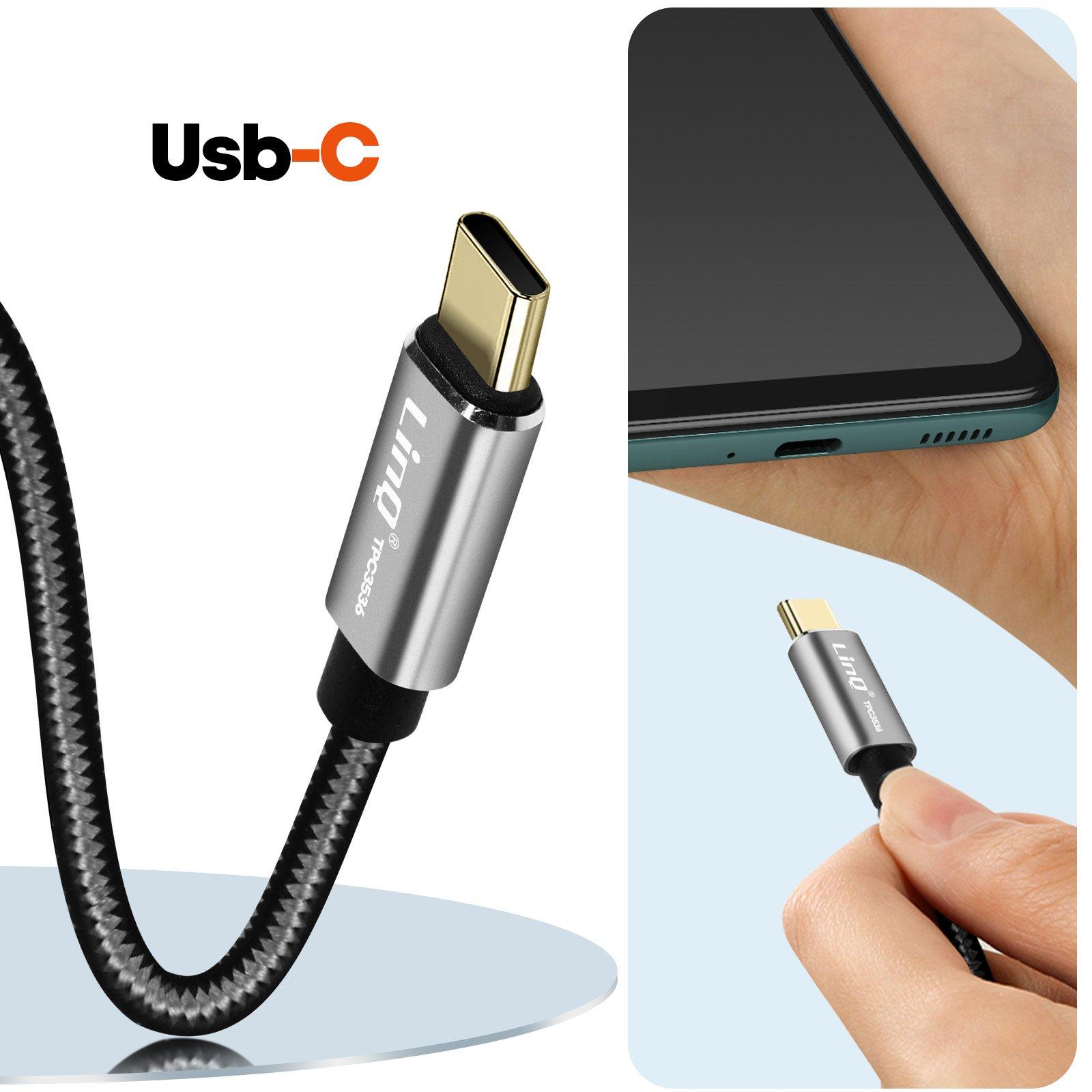 Avizar  Adaptateur Audio USB-C vers 2x Jack 3.5 