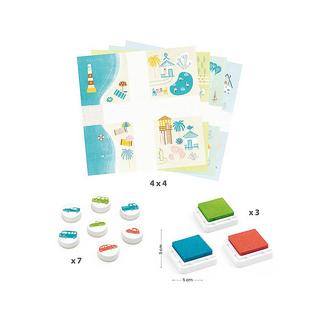 Djeco DJECO Stempelset Verkehr  