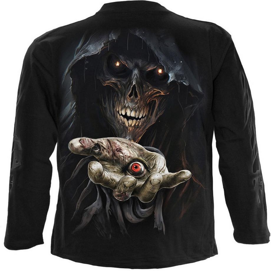Spiral T-Shirt Manches Longues Motif Œil Mauvais  