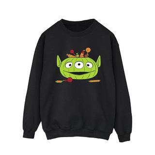 Toy Story Alien Pumpkin Basket Halloween Sweatshirt  