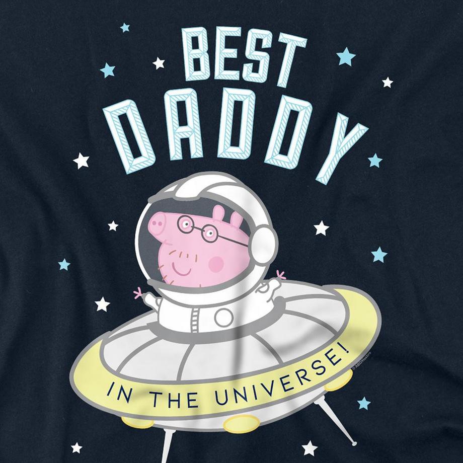 Peppa Pig T-Shirt Manches Longues Best Daddy  