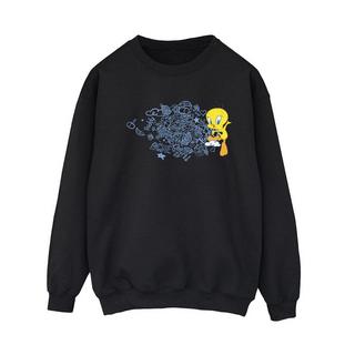 LOONEY TUNES  Sweatshirt Tweety Doodles ACME 