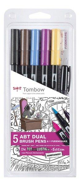 Tombow TOMBOW ABT Set Totaberlustig.de Ltd. ABT-5P-MH Editon, 5xABT + 1xFudenosuke  