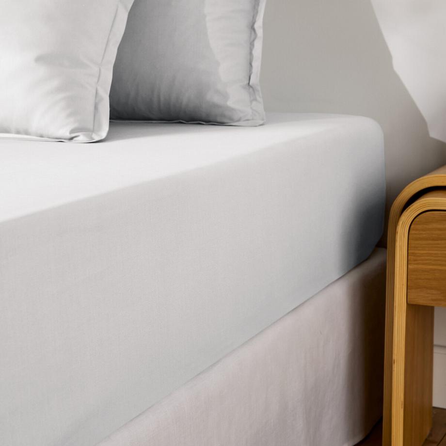 Drap housse en percale coton