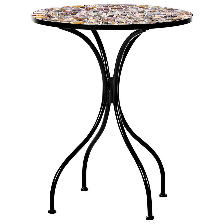 Beliani Bistro Set aus Eisen Mediterran CASARIO  