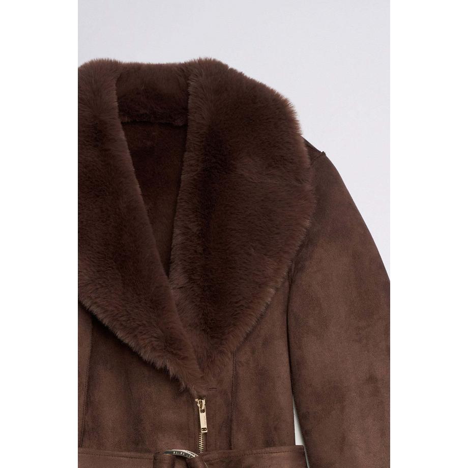 Salsa Wintermantel Long Shearling  