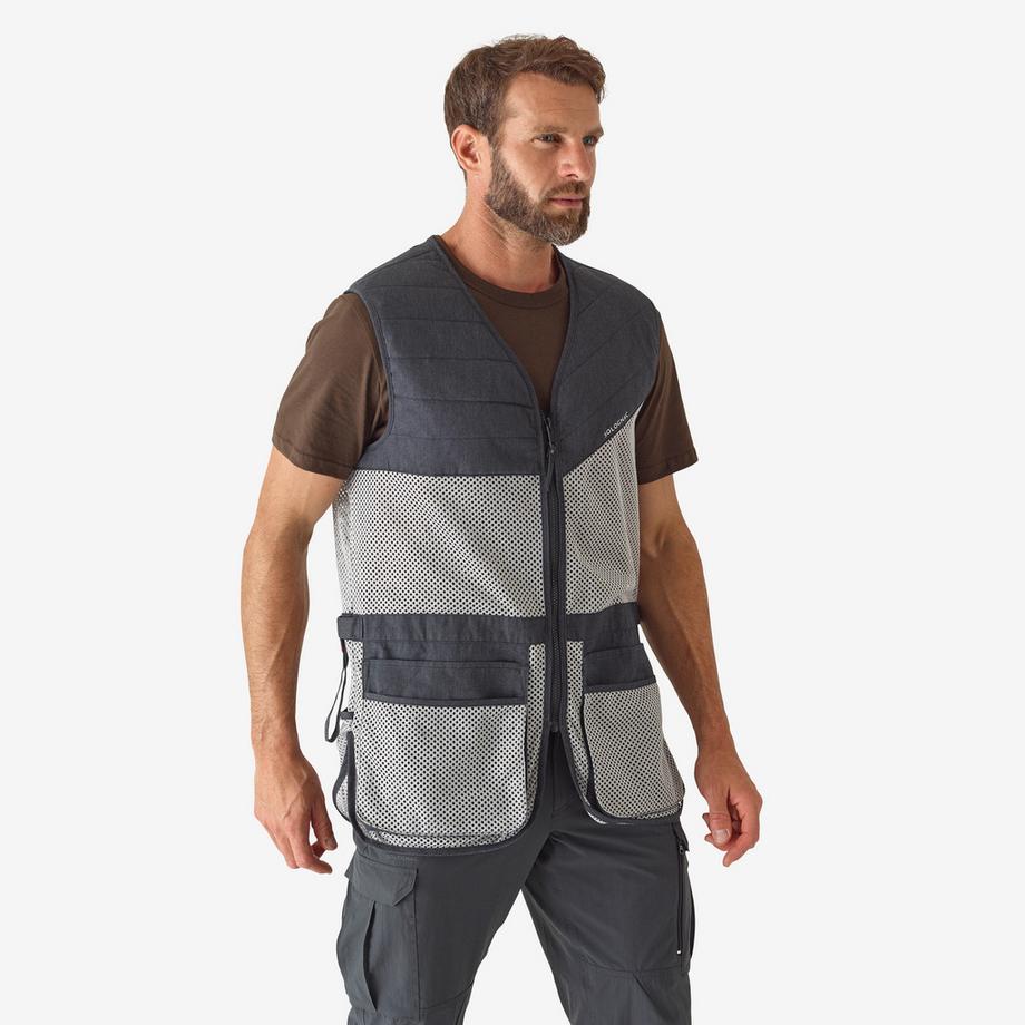 Gilet uomo traspirante poliestere