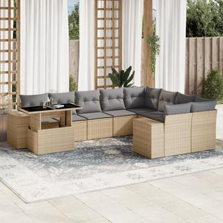 VidaXL Garten sofagarnitur poly-rattan  